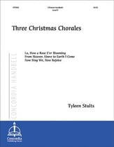 Three Christmas Chorales Handbell sheet music cover